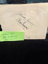 VINTAGE LOT 74 OPERA SINGERS & CONDUCTORS AUTOGRAPHS JOHN LOMAX ALAN LOMAX picture