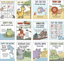 Carson Dellosa 12-Piece Decoding Strategies Posters, 8.5