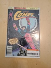 DC Impact Comics THE COMET #1 First Flight, July, 1991 Bagged An Boarded picture