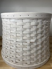 Dresden (Longaberger Co) White Basket Lampshade picture