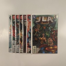 JLA Lot 1 2 3-125 + Annual 1 2 4 + 80 Page Giant 1 2 + Dc One Million Nm 1997 Dc picture