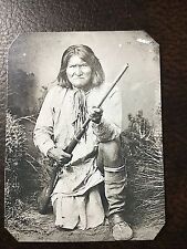 Geronimo Apache Native American TinType C802RP picture