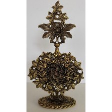 Vintage Stylebuilt Matson Style Gold Perfume Dauber Hollywood Regency Ormolu picture