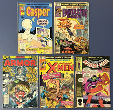 Amazing Adventures 12 X-Men Marvels Greatest 91 FF Casper 228 Armor 10 Lot of 5 picture