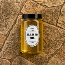 400 ml Holy Land Olive Oil Blessed in Jerusalem Christian Prayer Religious Gift picture