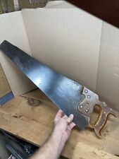 Hand Saw Henry Disston & Sons Philadelphia PA 24” Blade picture