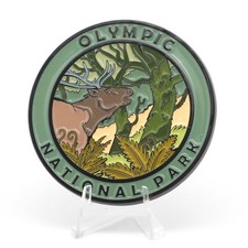 Cre8Travel Olympic National Park Enamel Fridge Magnet NEW picture