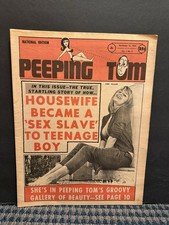 1969 Oct 29th Peeping Tom Newspaper, Vol. 1 No. 2 Chris Williams (VRN10D) picture