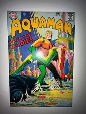 AQUAMAN #37 * SOLID, GLOSSY, FLAT 7.5 Comic book from 1968 picture