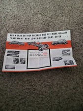 Vintage 1938-39 Packard Brochure Cool Mc Cook Nebraska picture