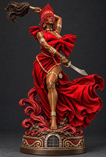 Oya Orisha  – Goddess of Winds & Storms, Spiritual Figurine & Altar Decor 10 in picture