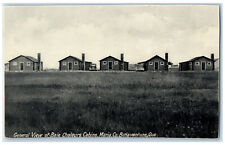 1936 General View of Baie Chaleurs Cabins Maria Co. Bonaventure Canada Postcard picture