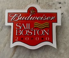 BUDWEISER SAIL BOSTON 2000 Light Up Pin IN WORKING ORDER Vintage RARE picture