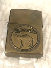 VTG ZIPPO Brass Advertising Camel Cigarettes Lighter 1932-1991 Limited Edition picture