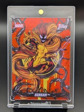 Topps Marvel Mint 2026 #MS-9 Scream Mass Symbiote Takeover Orange Foil /25 picture