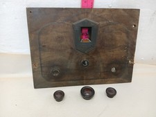 Antique Sonora B-31 Radio Face Panel Escutcheon Knobs Parts 1920s picture