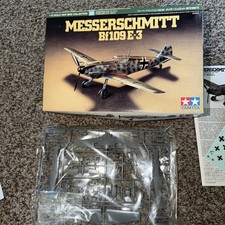 NEW Tamiya Messerschmitt Bf109 E-3 - 1:72 Scale Aircraft - 60750 picture