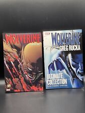 Wolverine by Greg Rucka Ultimate Collection Marvel And Wolverine by Daniel Way. picture