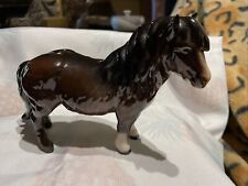 Royal Doulton Horse Shetland Pony Wooly Mate DA 185 Brown Gloss Perfect. picture