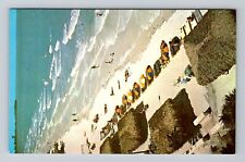 Sarasota FL-Florida, Azure Tides, 3 Crowns Motel, Lido Beach, Vintage Postcard picture
