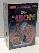 TOPPS 2026 NEON MARVEL VALUE BLASTER BOX  FACTORY SEALED picture