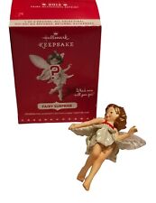 2015 Hallmark Fairy Surprise Red Fairy Messengers Series Christmas Ornament picture