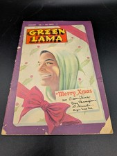 GREEN LAMA #7 Comic 1946 SPARK-WWII-MAC RAYBOY-Christmas cover picture