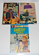 Charlton Comics Horror Lot Ghostly Tales #137, Scary Tales #5, Ghost Manor #33 picture
