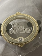 HKDL Disney Pin Carnival 2023 101 Dalmatian Puppies Oval Framed Pin LE 600 picture