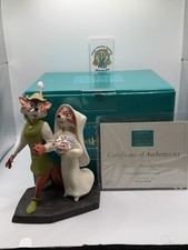 RARE Disney WDCC Merry Matrimony Robin Hood & Maid Marian Wedding Figurine picture
