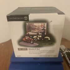 DEPARTMENT 56 HARLEY POLICE Springer MILWAUKEE OR BUST 56.59410 NIB Thumbs up picture