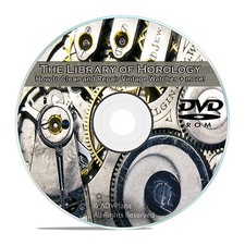 Horology Guides, The Modern Clock, Watchmaker Lathe, Classic Videos CD DVD V61 picture