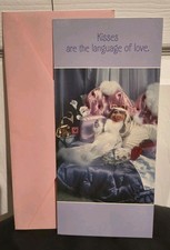 Vtg 1982 Ambassador Muppets MISS PIGGY Seductive Love Card- Unused W/ Envelope picture