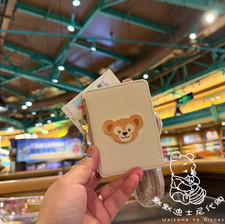 Genuine Shanghai Disney Duffy Cute Card Holder Coin Purse With Lanyard New picture