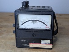 Vintage Sensitive Research Dynamometer Ammeter Model University Steampunk Prop picture