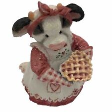 1994 Enesco Mary Moo “You’re My Sweetie Pie” Cow Figurine Mary Rhyner 104272 picture