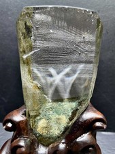 570g Natural Garden Crystal quartz freeform specimen mineral reiki Decor+stand picture