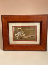 Antique Jas S. Kirk & Co. Soap Makers Advertisement In Wooden Frame picture