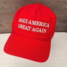 Official Authentic Cali-Fame Make America Great Again / MAGA Red Hat - 2016 picture