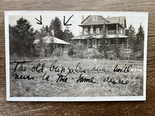 1908 Old Bungalow, Lowville, Lewis Co NY Posted Antique Real Photo Postcard RPPC picture
