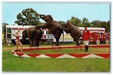 c1960 John Mary Ruth Herriott Circus World Museum Baraboo Wisconsin WI Postcard picture