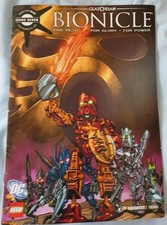 VINTAGE /RARE Bionicle Glatorian #7 (DC Comics March 2010) picture