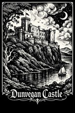 ✨ Dunvegan Castle Poster - 24x36” 🏰 Premium Matte Paper 200gsm picture