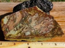 TCR Carrasite Jasper* Rough Slab 76g – Natural streamers | Oregon picture