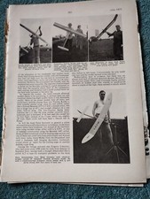 Sk10  Ephemera 1971 Picture Model Aeroplane Peter Monninghoff Thomas Koster  picture