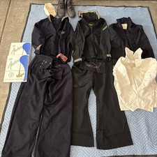 US Navy Vietnam Crackerjack Uniforms Liberty Cuffs Named Sailor Book Hat Boots picture
