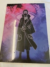 DISPLATE Naruto Canvas Art Metal Wall Poster Sz 17.5X12.5 NEW picture