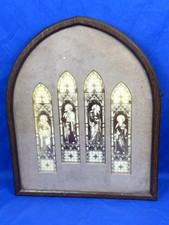 1887 Memorial Print, Gothic Arched Frame, Margaret Morison wife of A.J. Kinloch picture