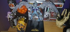 Yugioh 5ds Stardust Dragon Statue Action Figure With Base Japanese Imported picture