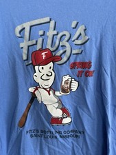 Vintage Fitz’s Root Beer Shirt St Louis Cola Baseball Cardinals picture